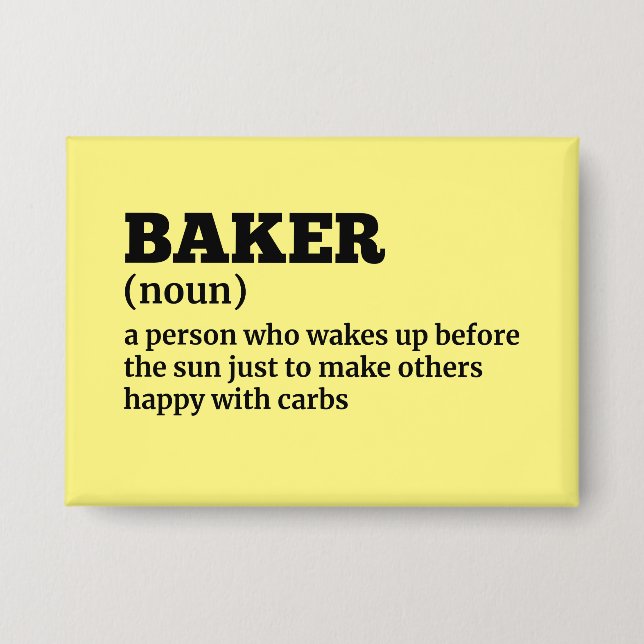 Baker Definition Humour (Front)