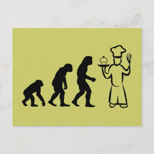 Baker Evolution Postcard