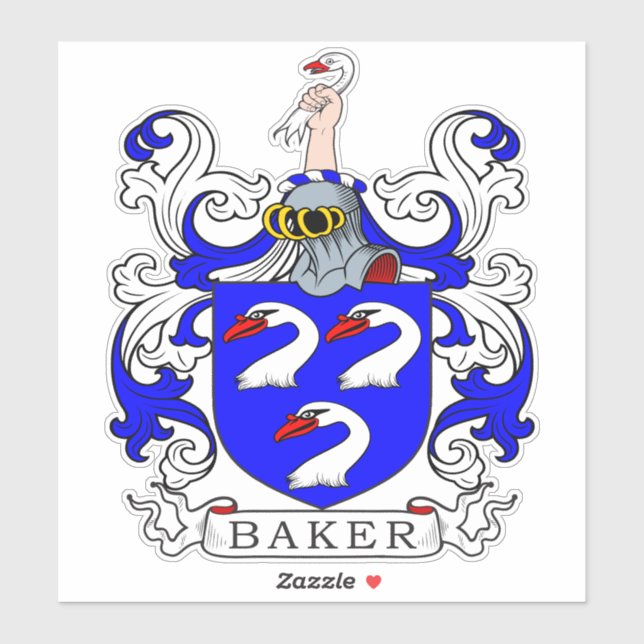 Baker Family Crest (Sheet)