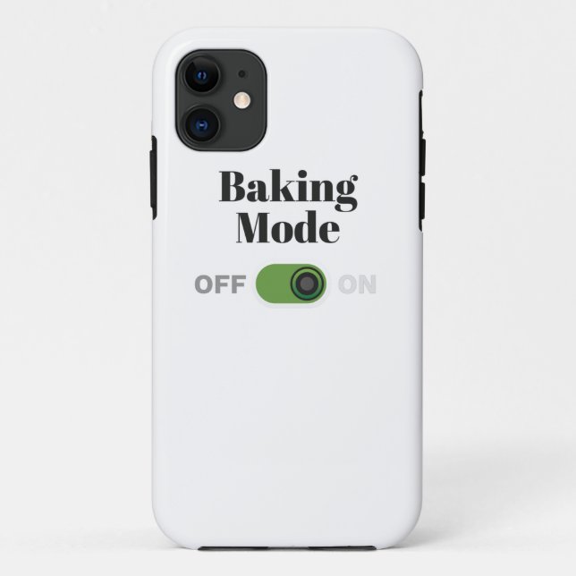 Baker Gift for Bakers - Baking Mode On Gift Case-Mate iPhone Case (Back)