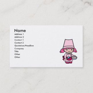 Baker Girl Business Card