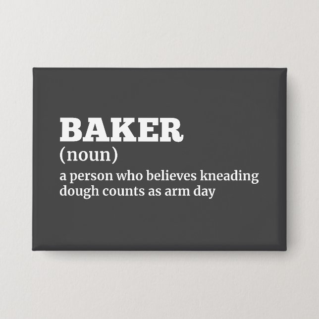 Baker Humour Definition (Front)