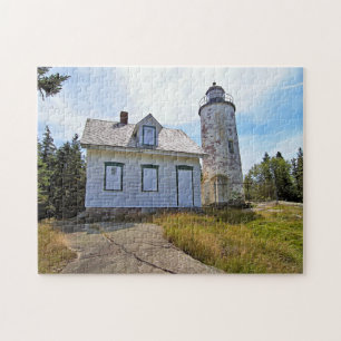 Baker Island Lighthouse, Maine Jigsaw Puzzle