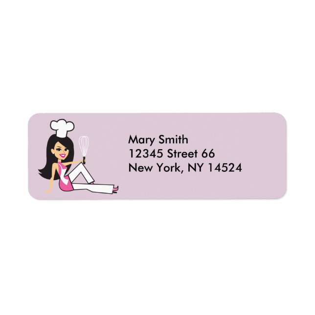 Baker Lady Return Labels (Front)