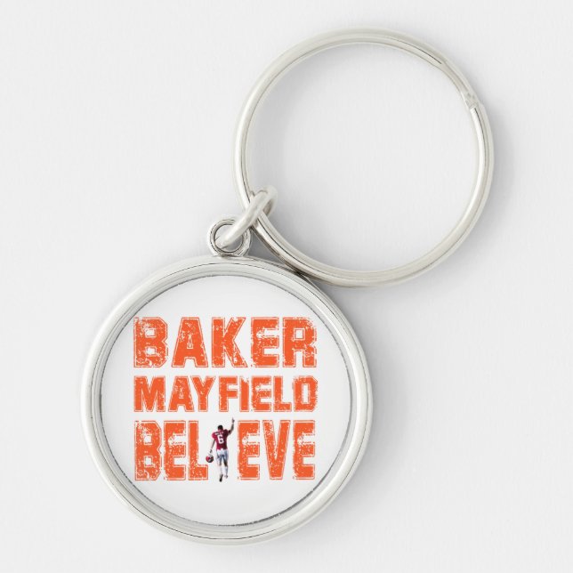 Baker Mayfield Essential Cool T-shirt  Essential Key Ring (Front)