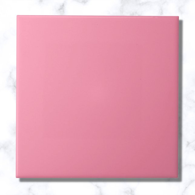 Baker-Miller Pink Solid Colour Ceramic Tile (Creator Uploaded)