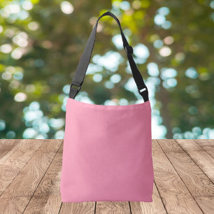 Baker-Miller Pink Solid Colour Crossbody Bag