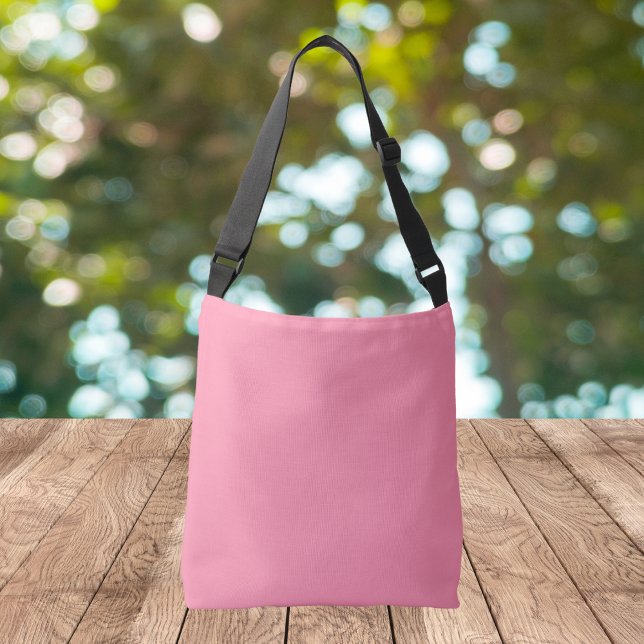 Baker-Miller Pink Solid Colour Crossbody Bag (Creator Uploaded)