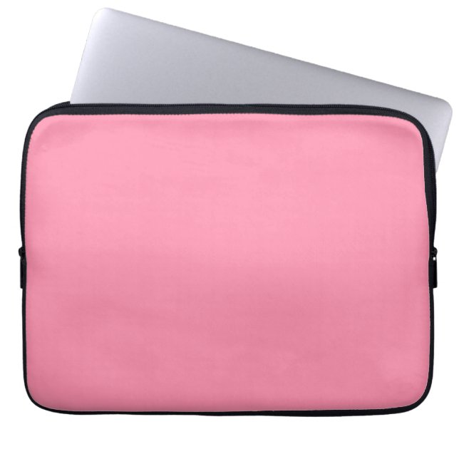 Baker-Miller pink (solid colour) Laptop Sleeve (Front)