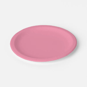 Baker-Miller pink (solid colour) Paper Plate