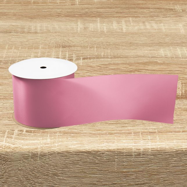 Baker-Miller Pink Solid Colour Satin Ribbon (Creator Uploaded)
