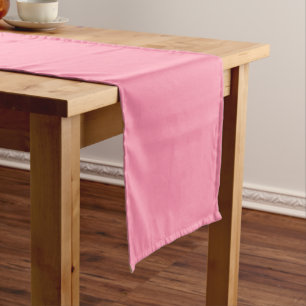 Baker-Miller pink (solid colour) Short Table Runner