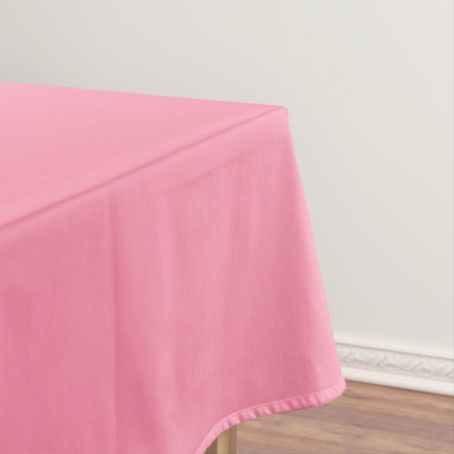 Baker-Miller Pink Solid Colour Tablecloth (In Situ)