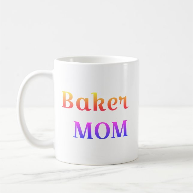 Baker Mum Coffee Mug (Left)