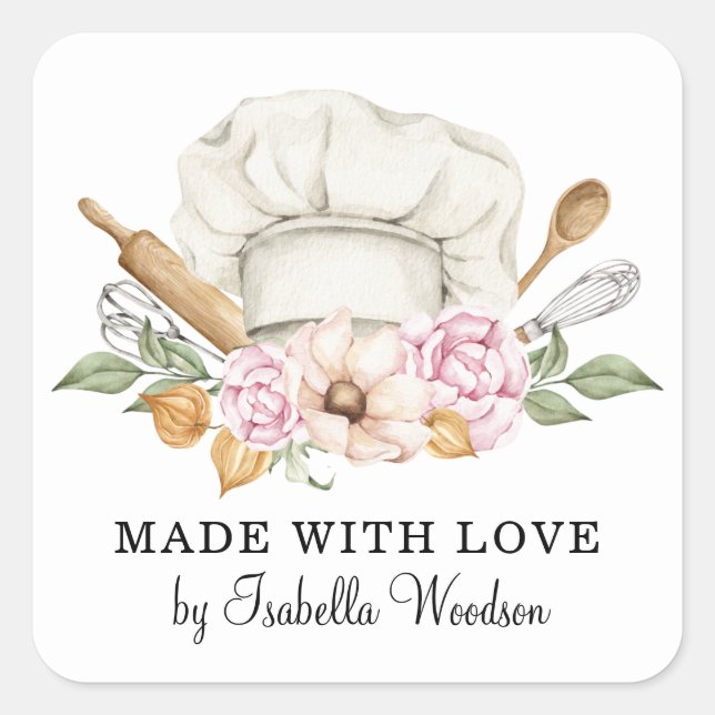 Baker Pastry Chef Tools Of The Trade Product Label (Front)