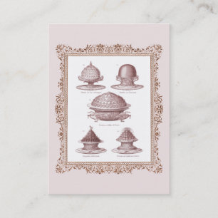 Baker, Pastry Chef's Vintage Style Business Card