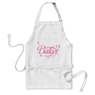 Baker Pink Apron
