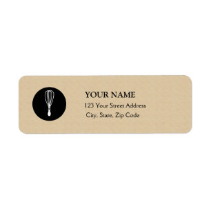Baker Return Address Label