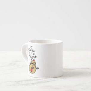 Baker With Rolling Pin Espresso Cup