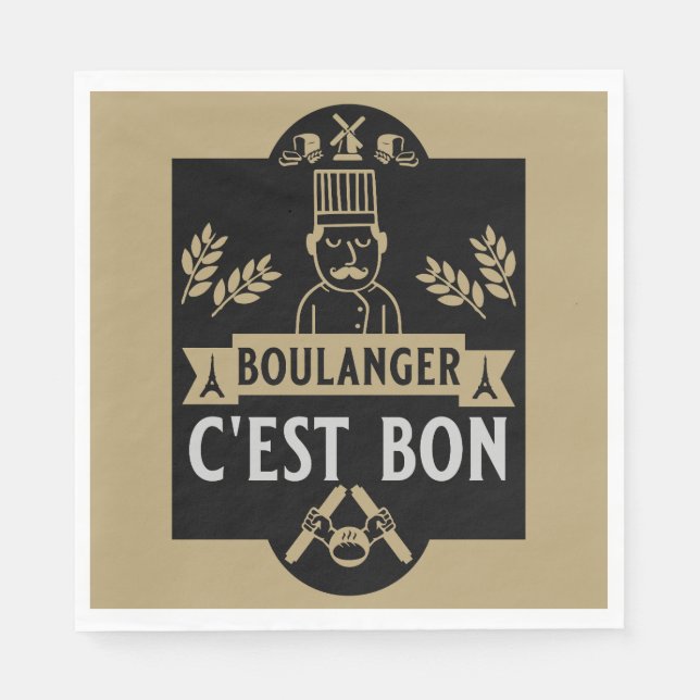 Bakers And Baking Napkin (Front)