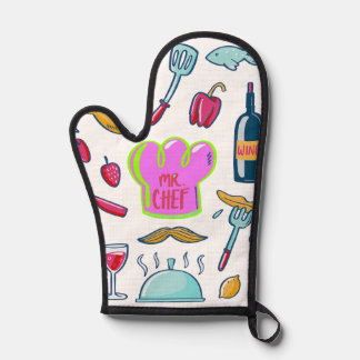 Baker's Best Friend: Oven Mitts Holder Set