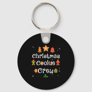 Bakers Christmas Cookie Crew Family Baking Team Ho Key Ring