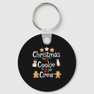 Bakers Christmas Cookie Crew Family Baking Team Ho Key Ring