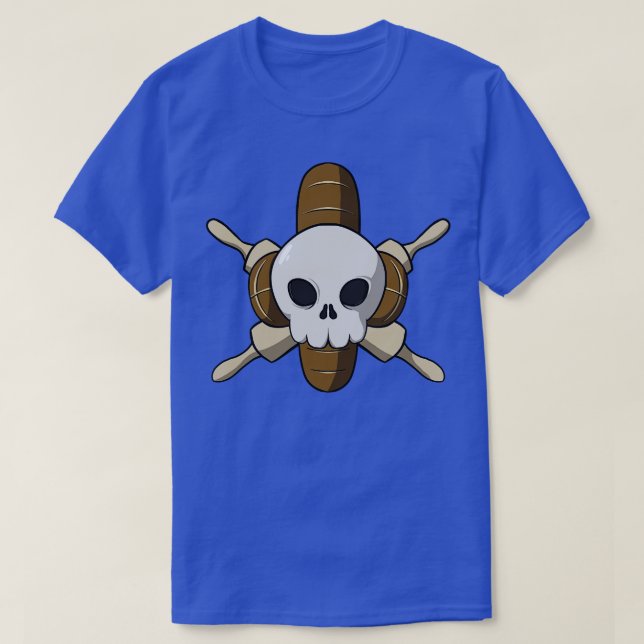 Bakers crew Jolly pirate  no caption T-Shirt (Design Front)