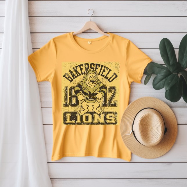 Bakers Field 1812 Lions T-Shirt (Creator Uploaded)