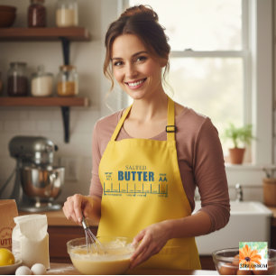 Bakers gift SALTED butter  Standard Apron