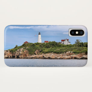 Bakers Island Lighthouse, MA iPhone X Case