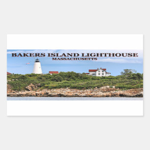 Bakers Island Lighthouse, Massachusetts Stickers
