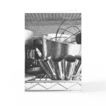 Baker's Rack Blank Note Card