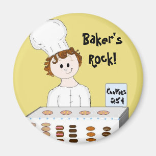 Bakers Rock Magnet