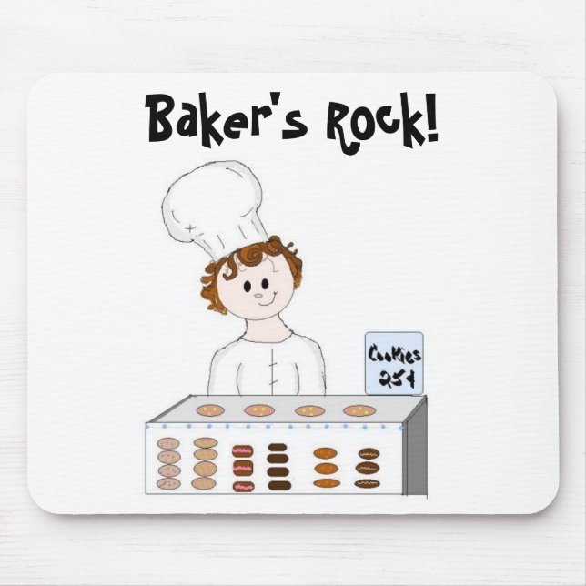 Bakers Rock Mouse Pad (Front)