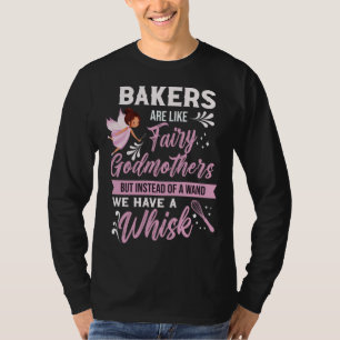 bakers sweet tooth muffin Fairy cookie baking T-Shirt