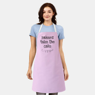 Bakers Take the Cake Funny Apron