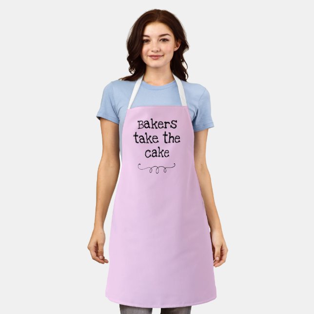 Bakers Take the Cake Funny Apron (Worn)