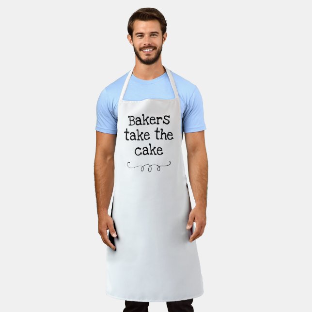 Bakers Take the Cake Funny Apron (Worn)