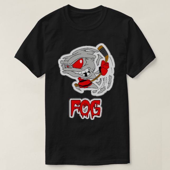 Bakersfield Fog Hockey T-Shirt (Design Front)