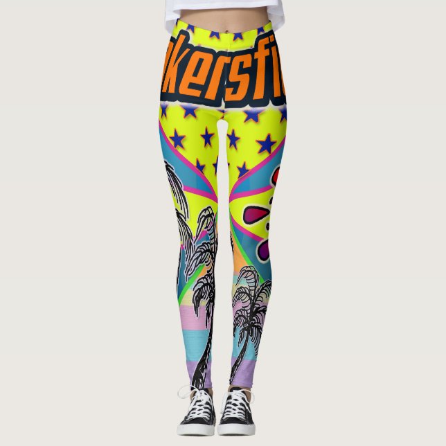 Bakersfield Freedom Leggings (Front)