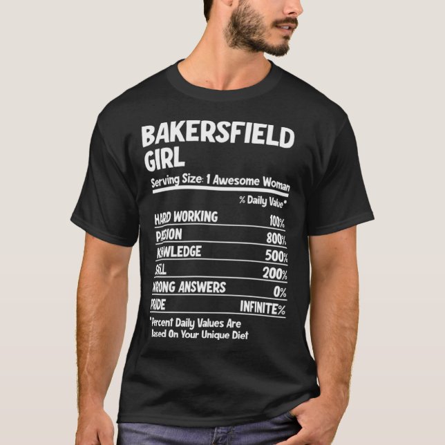 Bakersfield Girl T-Shirt (Front)