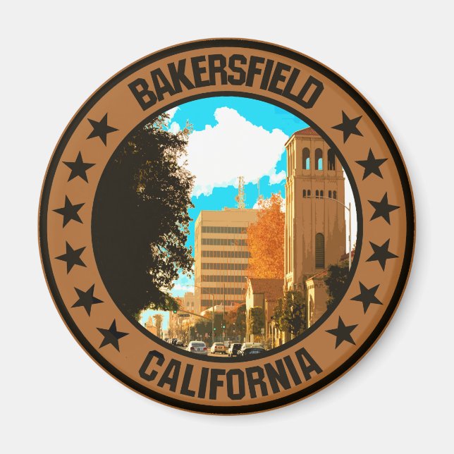 Bakersfield                                        magnet (Front)