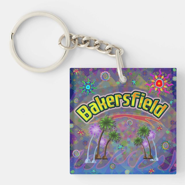 Bakersfield Noble Voyage Keychain (Front)