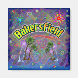 Bakersfield Noble Voyage Magnet