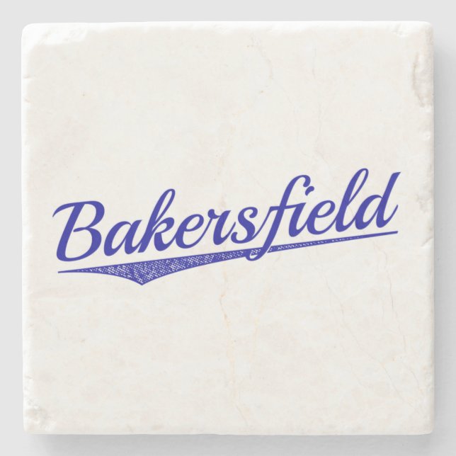 Bakersfield Stone Coaster (Front)