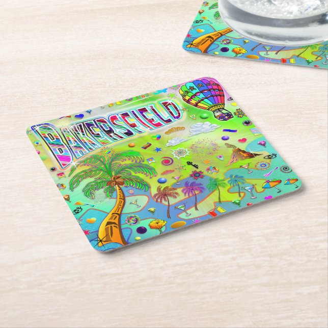 Bakersfield Timeless Melody Coaster (Angled)