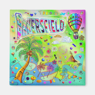 Bakersfield Timeless Melody Magnet