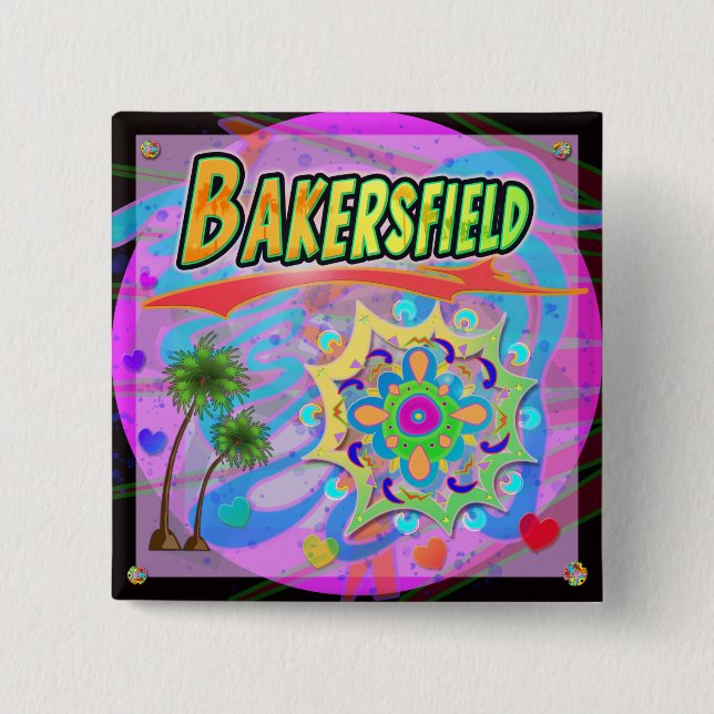 Bakersfield True Progress Button (Front)