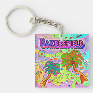 Bakersfield Vacation Target Keychain